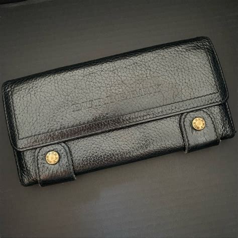 burberry pebbled-leather wallet|authentic burberry wallet sale.